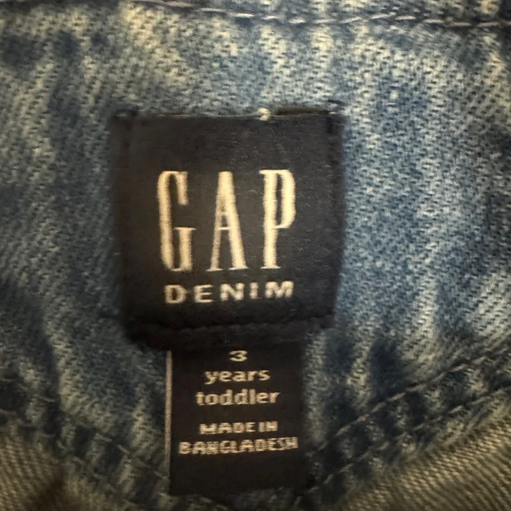 GAP Classic Blue Kids Overalls